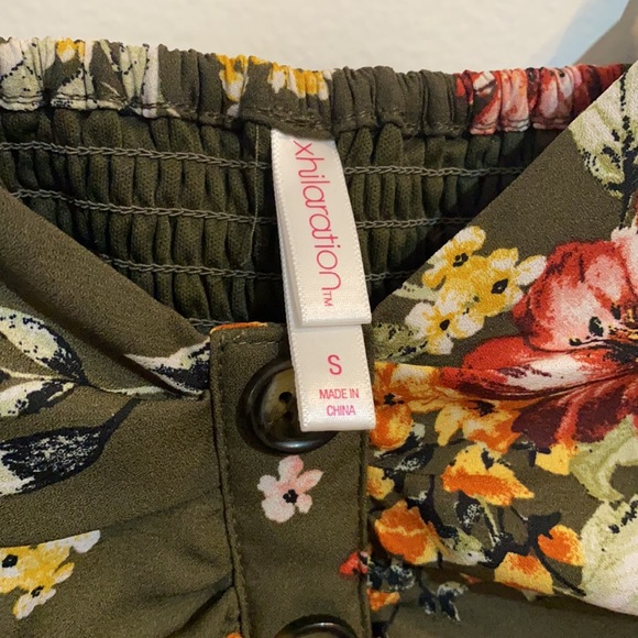 Green floral summer dress - Picture 3 of 4